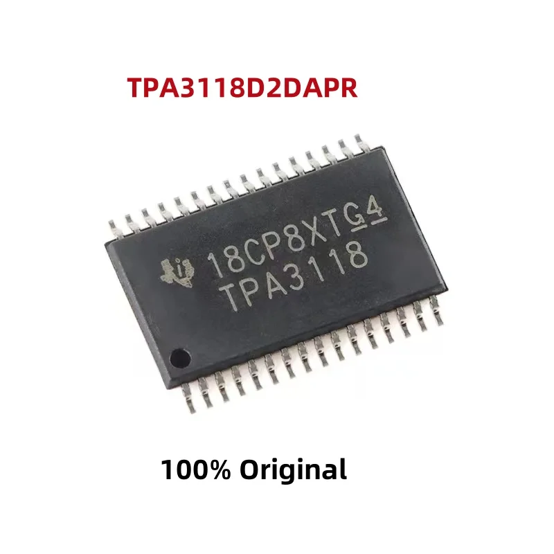 10PCS 100% New TPA3118D2DAPR TPA3130D2DAPR  HTSSOP-32  Brand New Original Chips ic