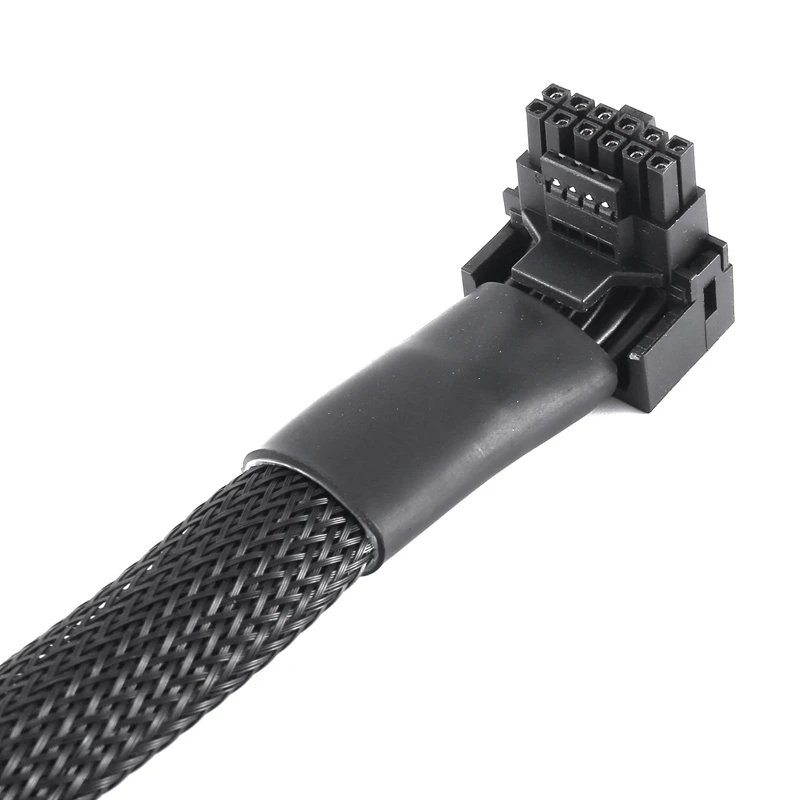 Best-16Pin Video Card Elbow New Video Card 12VHPWR Straight Head Turning Head Line PCIE 5.0 Elbow Line 12+4P 90 Degree