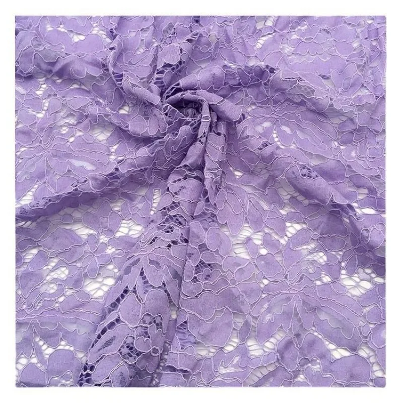 10 Yard Hollow Embroidery Bone Thread Lace Fabrics Eyelash African Lash for Wedding Dress Clothes Sew Accessories