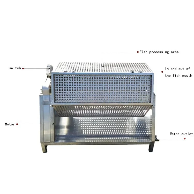 Automatic Electric Fish Scaler Machine Factory Direct Sales Core Component Pump