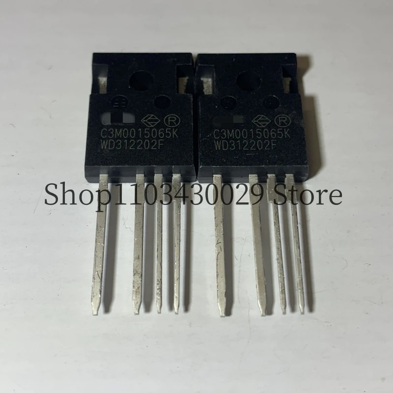 10Pcs New Original C3M0015065K C3M0015065 TO-247-4 120A 650V Silicon Carbide MOSFET