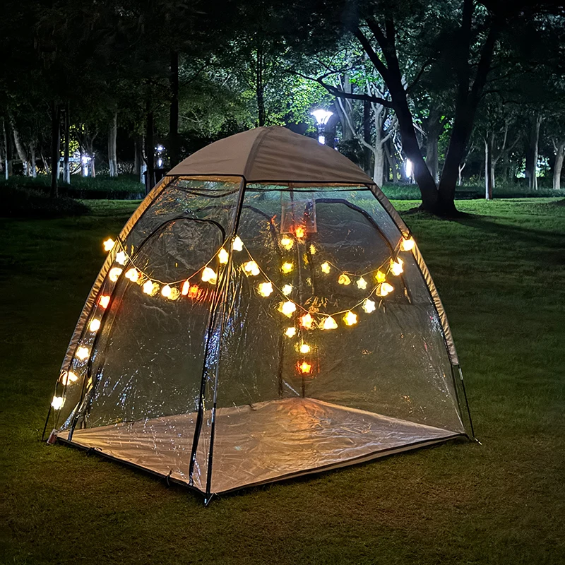 DIY Outdoor Christmas Retreat Tent, Festive Town, Create Your Christmas Tent, Wonderland Outdoors, Lights are not Included