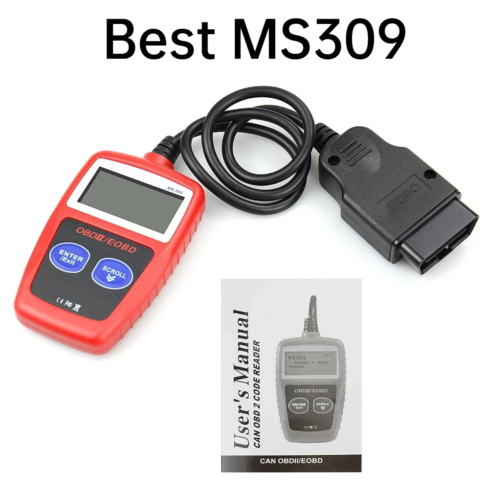 Best MS309 OBD2 Scanner Code Reader Car MS 309 Auto Diagnostic Tool OBD 2 Car Diagnostic Engine Better Than ELM327 tool HOT