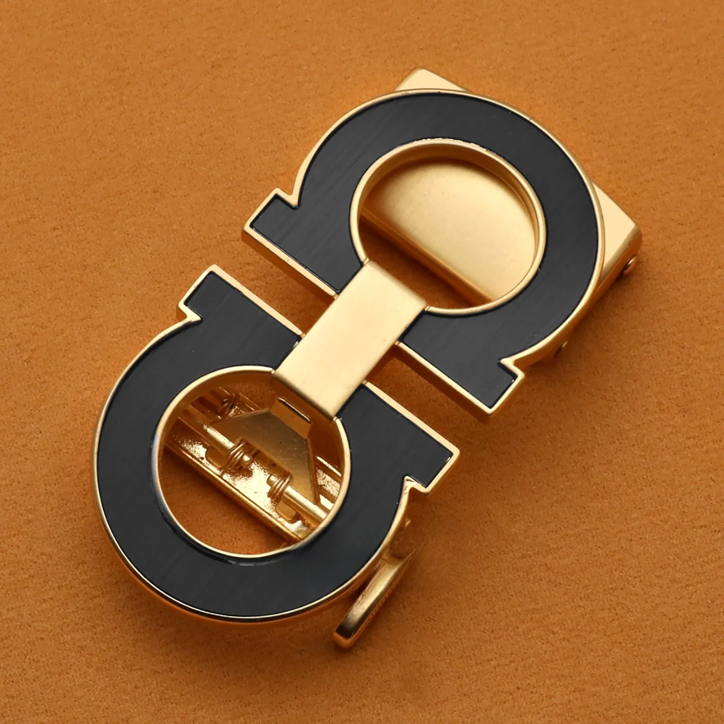 zinc-alloy-men's-belt-buckle-simple-luxury-8-shaped-automatic-buckle-outdoor-wear-card-slot-waist-head-high-quality-accessory