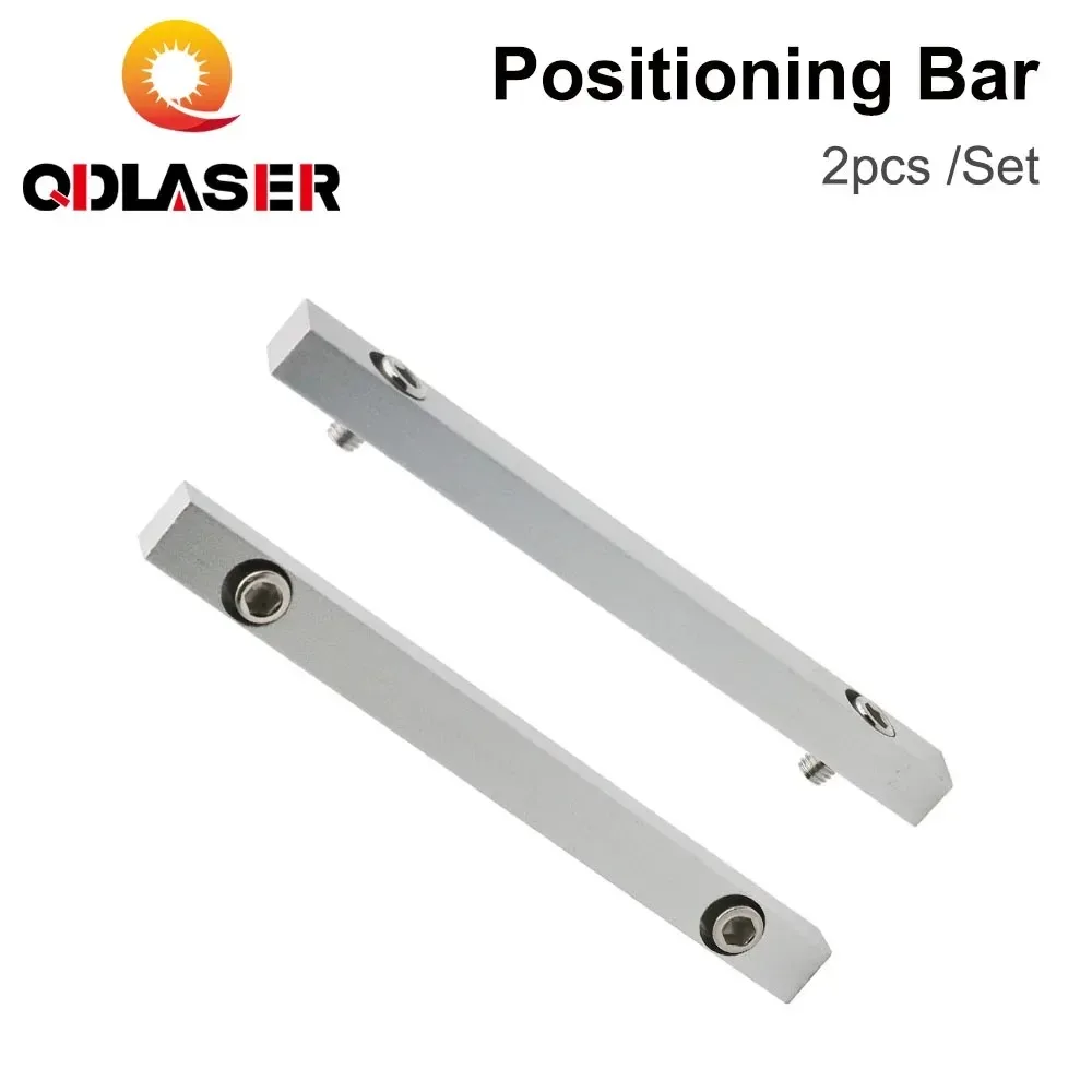 QDLASER آلة وسم المنضدة تحديد المواقع بار 2 قطعة Dia.6mm + 4 قطعة المسمار تحديد المواقع DIY بها بنفسك Co2 آلة الحفر بمناسبة #5