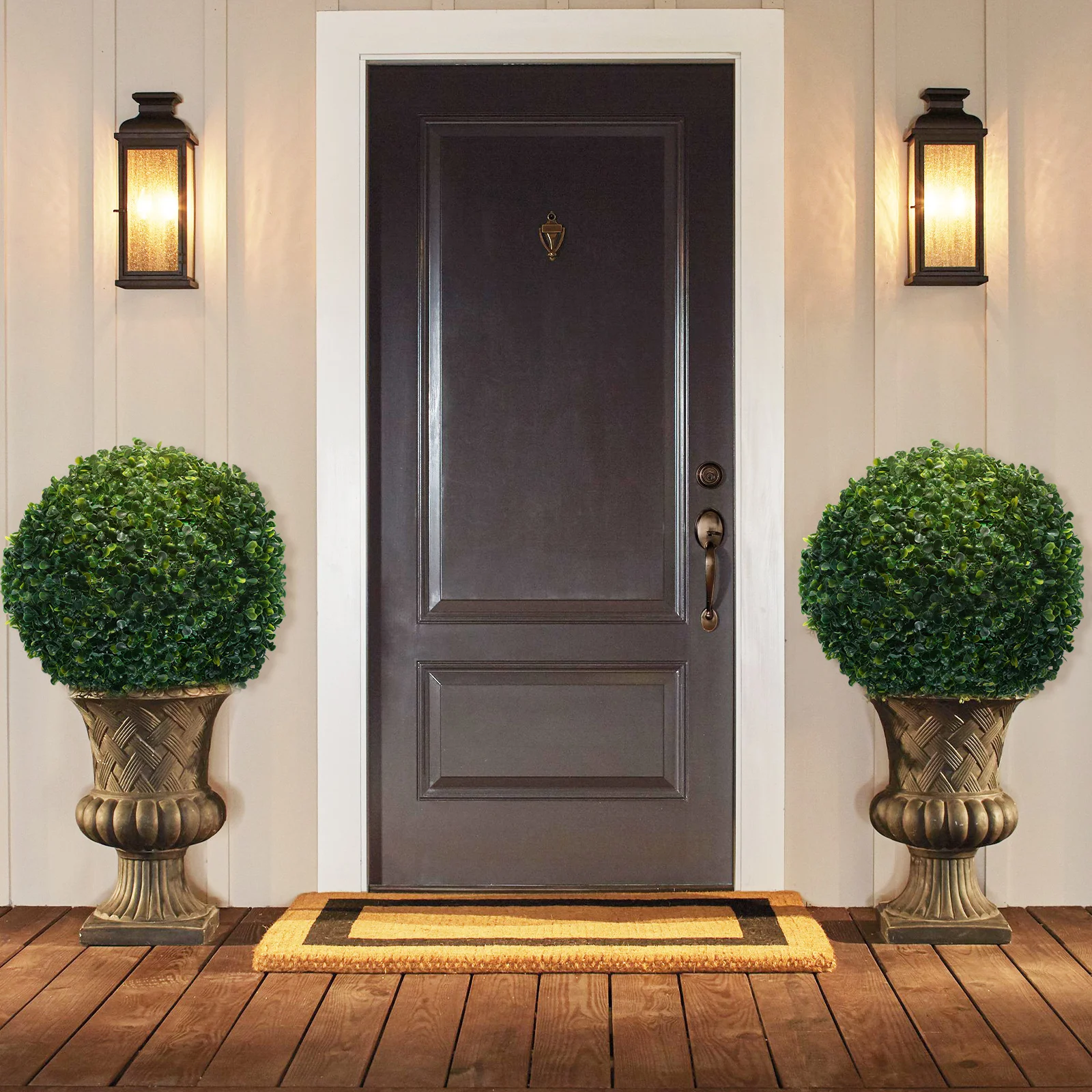 

Artificial Topiary Ball Grass Ball Garden Sphere Wedding Backyard Hanging Decor Simulated Topiary Balls