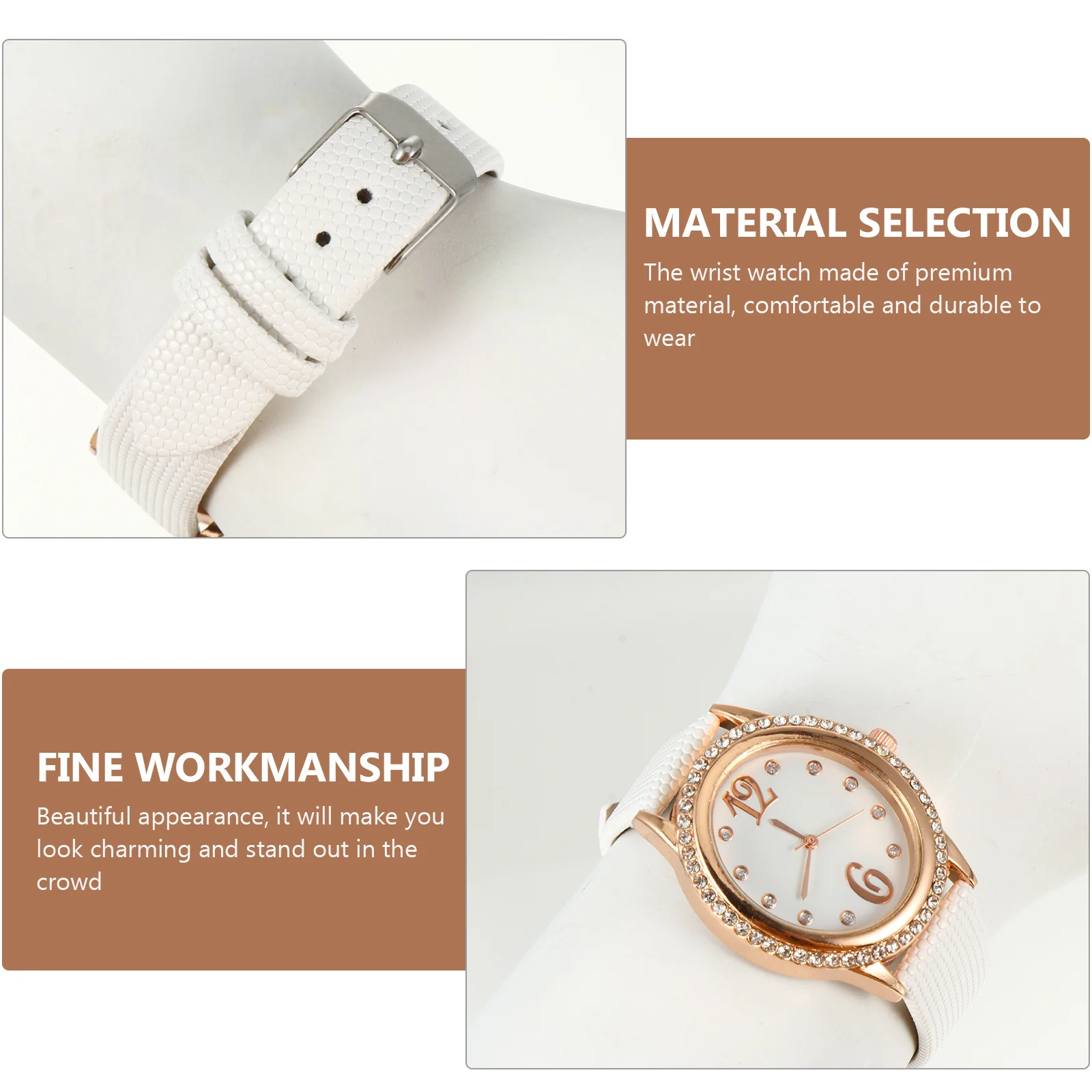 

Oval Diamond Quartz Women Wristwatch Durable Comfortable Lightweight Fashion Business Casual Watch Women Watches