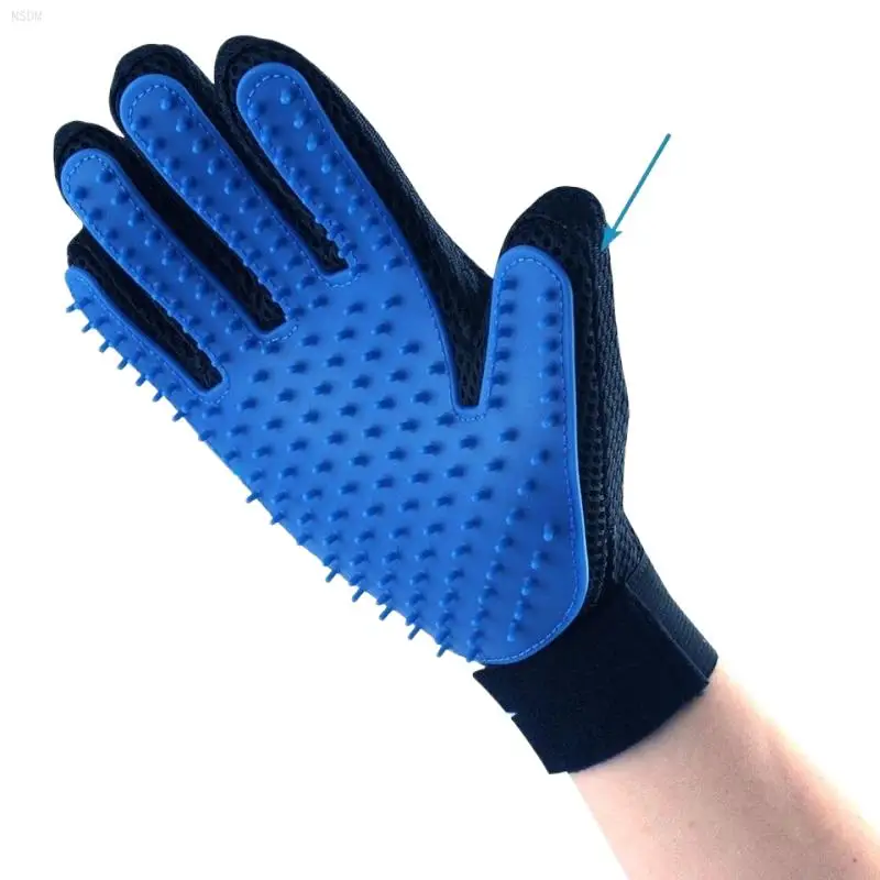 Gloves Pet Brush Self Grooming Shedding Glove Dog Bath Cleaning Supplies Pet Glove Dogs s Products Supplies