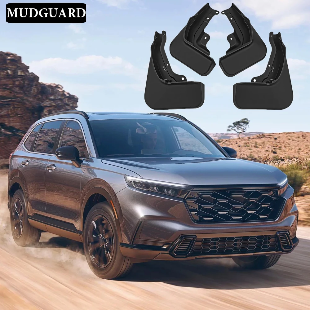 

4pcs Front Rear MudFlaps For Honda CR-V 2023 CR V CRV Mud Flaps Splash Guard Mudguards Fender Auto Styline Car Accessories