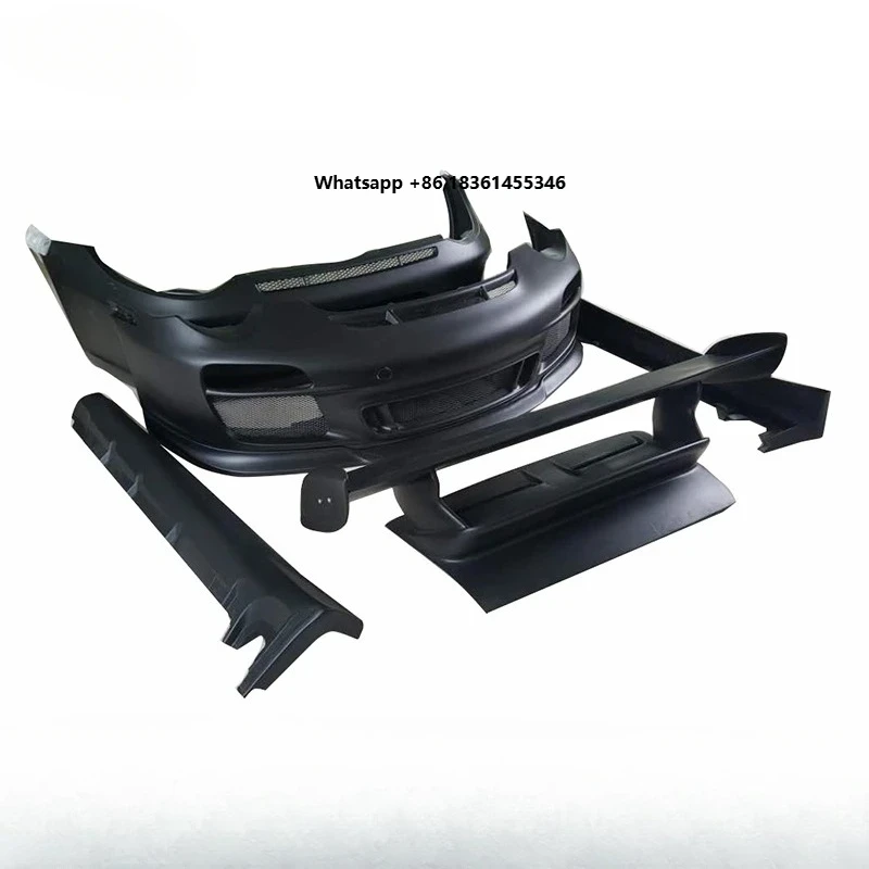

For 911 997 GT3 Style Full Carbon Fiber Body Kit (Bumper/Spoiler/Trunk Lid, Appearance Upgrade Accessory)