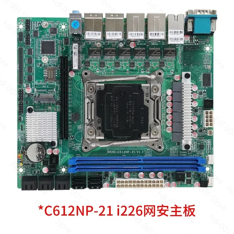 Good condition Asrock Rack EPC612D4I mini ITX Server motherboard Intel Xeon E5-1600/2600 v3/v4 LGA 2011 IPMI PCIe x16 DDR3