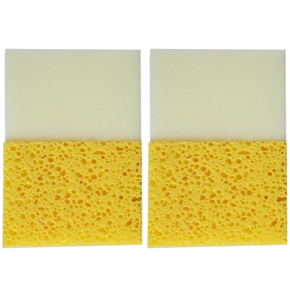 

4 Pcs Clay Tool Sponge Pottery Diy Sponges Kitchen for Tools Detail Paint Pointed Square