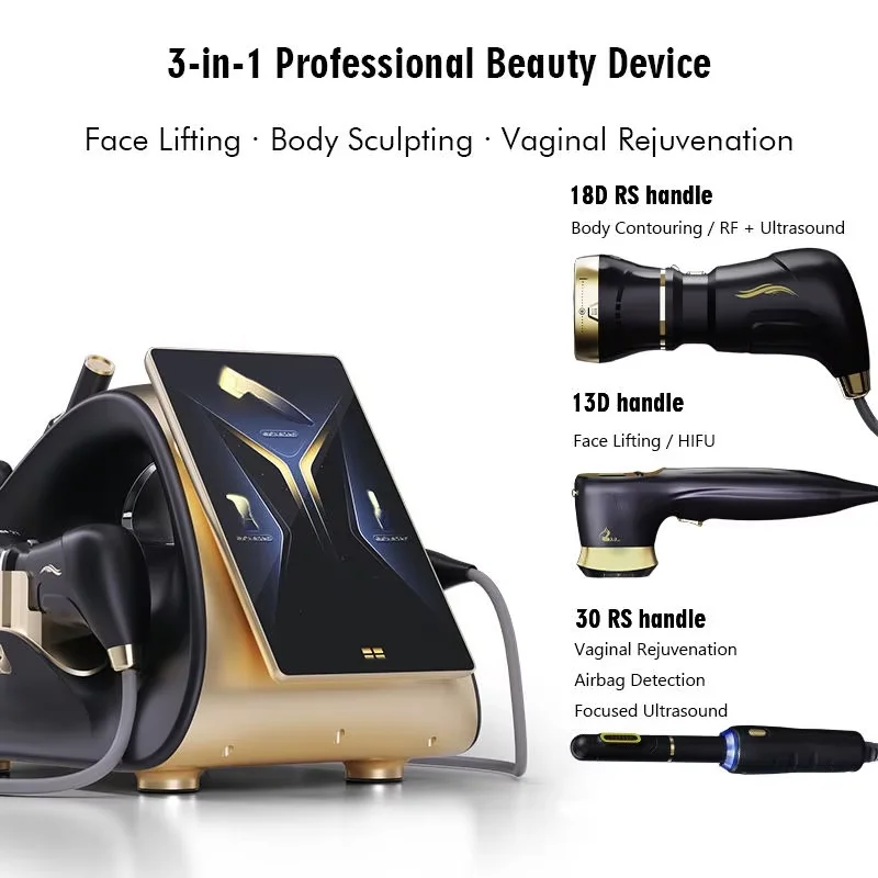 

22D Max Body Shaping Device, Non-invasive Facial Lifting and Skin Care Device, 18D RF Spiral Radiofrequency Fat Reduction Device