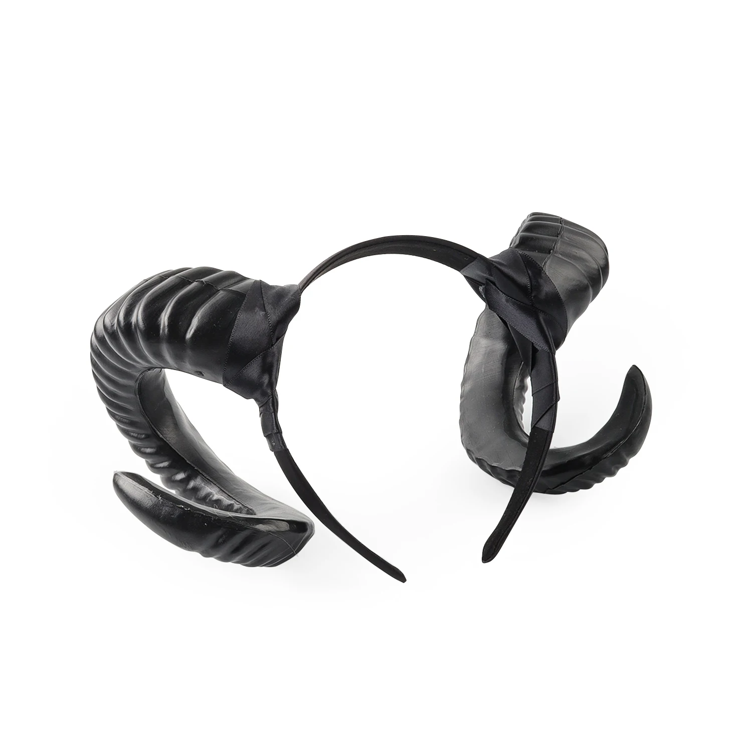 Decorazione per feste natalizie con fascia calda di Halloween, decorazione per festival fantasma, copricapo creativo con fascia in corno da diavolo