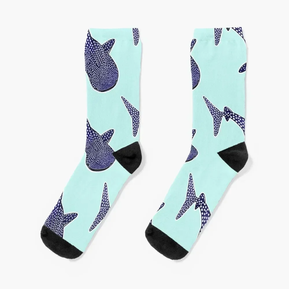 

Whale Shark 2- Only Socks kawaii cool crazy Stockings man Socks For Man Women's