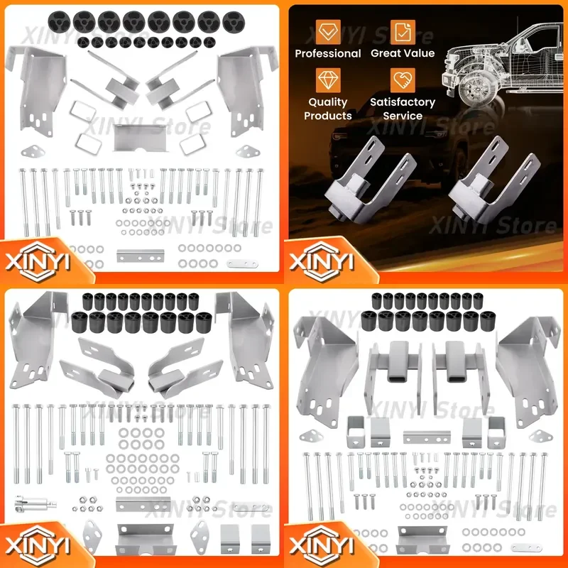 3 Inch Suspension Body Lift Kit for GMC Sierra Chevy Silverado 1500 2007-2013