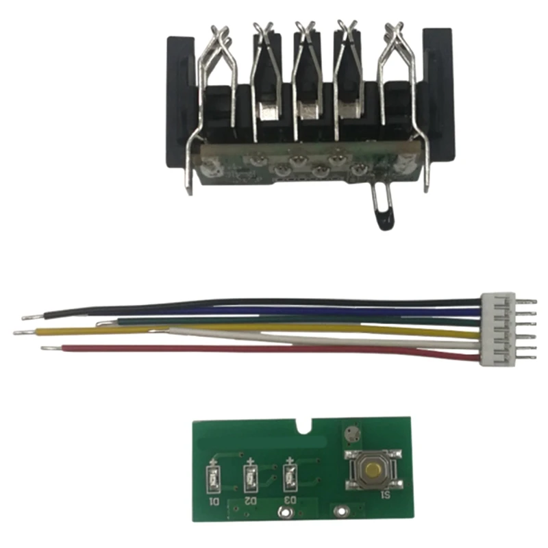 Placa de circuito de protección de carga PCB, batería de iones de litio, DCB200, BMS, para DEWALT 20V, DCB201, DCB203, DCB204, 18V