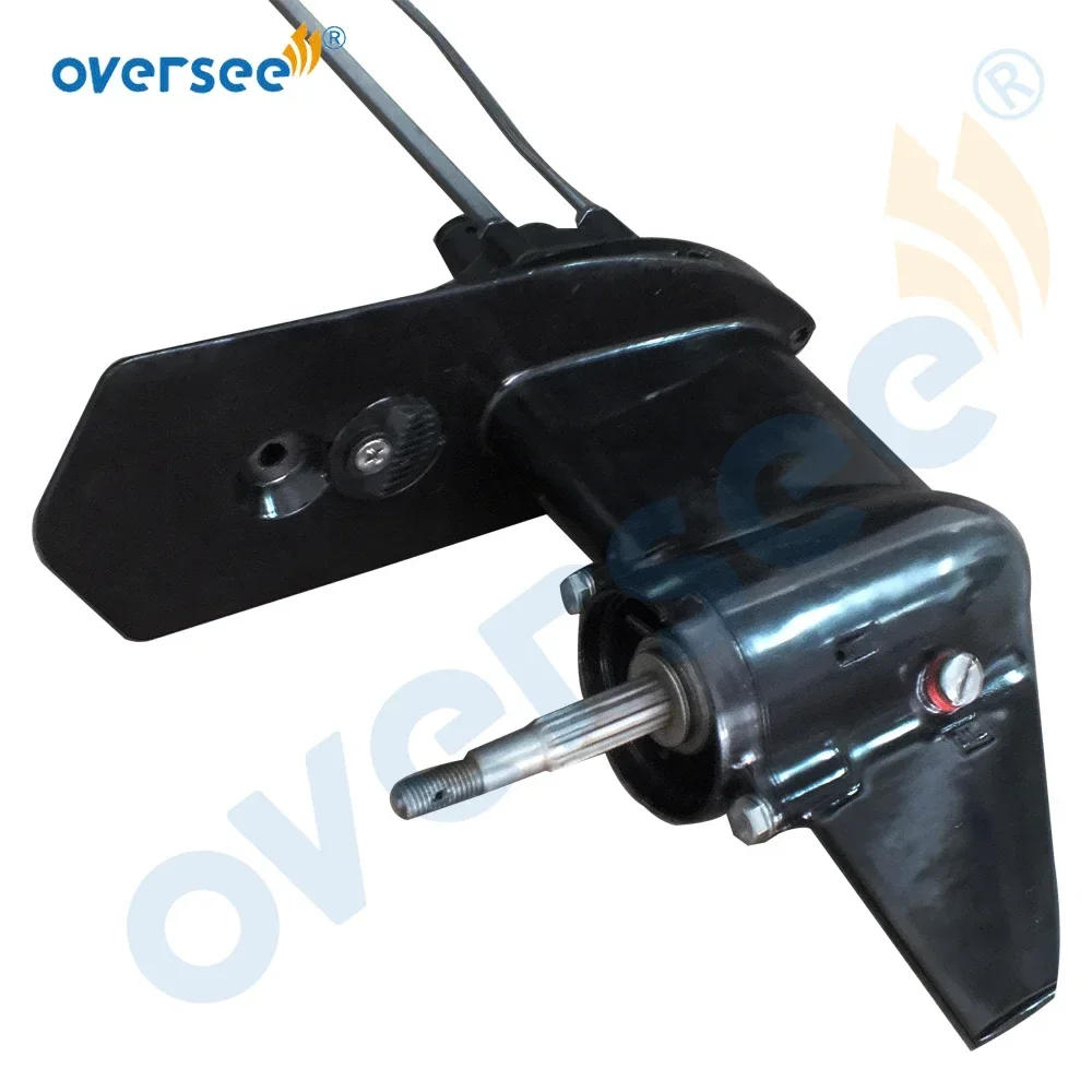 Krótki zespół dolnej obudowy do silnika zaburtowego Hangkai 5HP 6HP 2-suwowy wał napędowy zębnik skrzyni biegów 8T