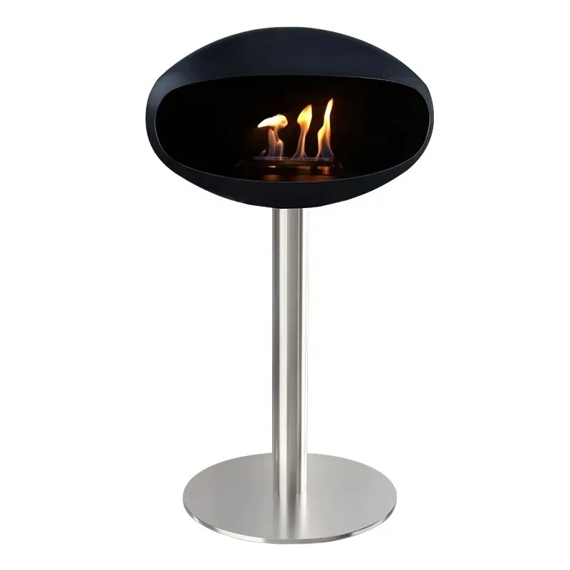 

【Fashionable】Latest Designfree Standing Outdoor Fireplace Outdoor Ethanol Fireplace Fireplace Modern Outdoor