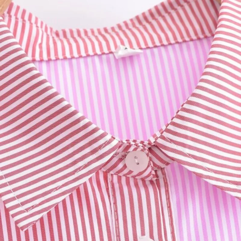 Vestido camisero asimétrico de dos tonos para mujer, vestido informal de verano de manga corta, minivestido holgado a la moda con C