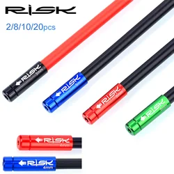 2/8/10/20pcs Bicycle Brake Shift Cable End Cap Aluminum Alloy Housing Ferrules Bike 4mm 5mm Derailleur End Crimps Dust Cover