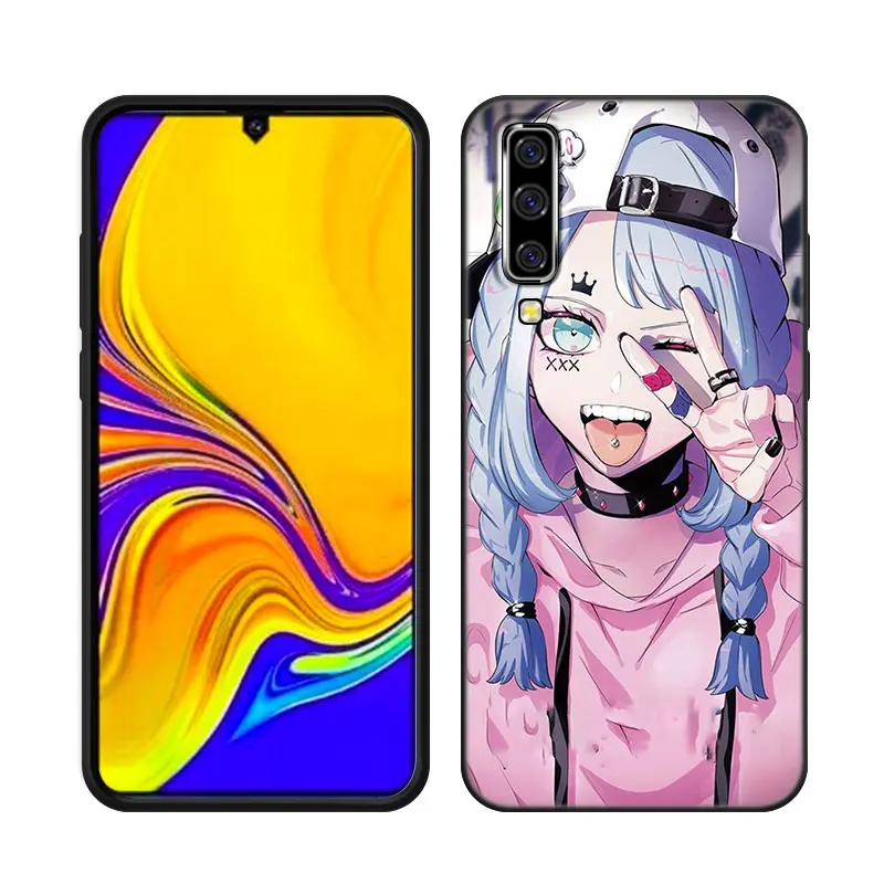 Anime Vaporwave Glitch Hot Phone Case For Samsung A13 A22 A24 A32 4G A33 A34 A35 A52S A53 A54 A55 A73 5G A06 A12 A14 A15 A23 A51