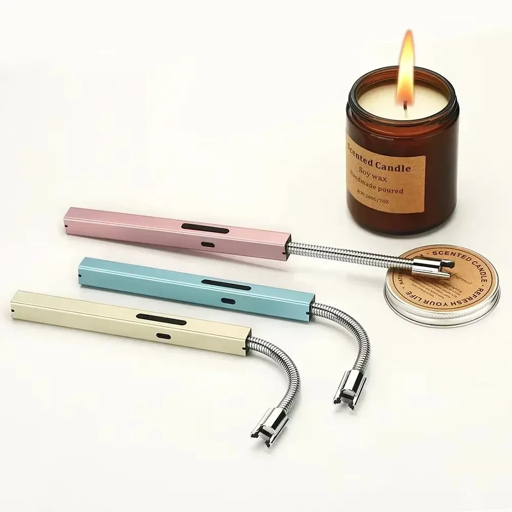 

360 Rotating High-performance Camping Windproof Electric USB Plasma Lighter Kitchen Candle Barbecue Rechargeable Ignition Gun