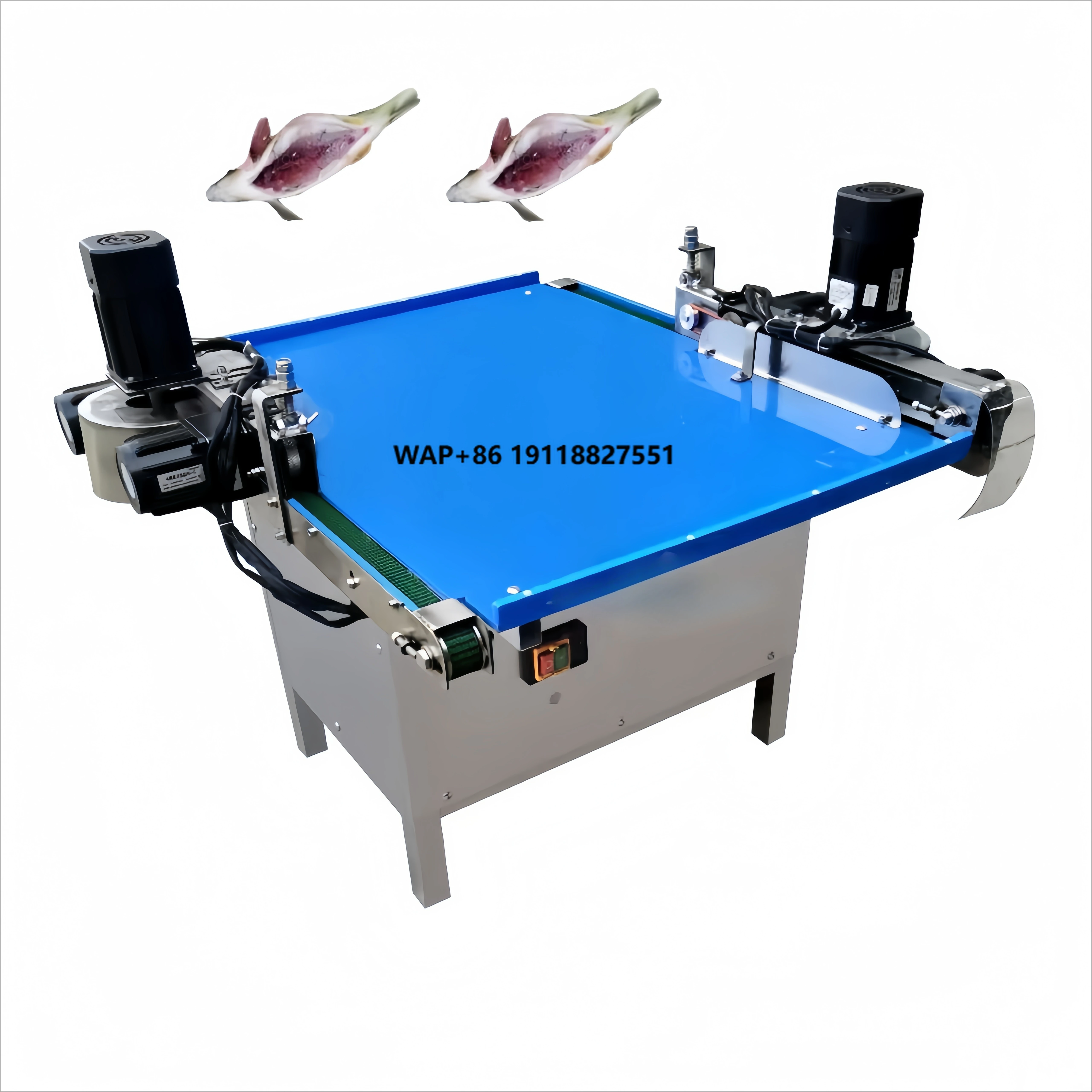 Commercial Fish Killing Machine Small Back Opening & Belly Opening White Strip Fish Breaking Machine Food Processing Machinery