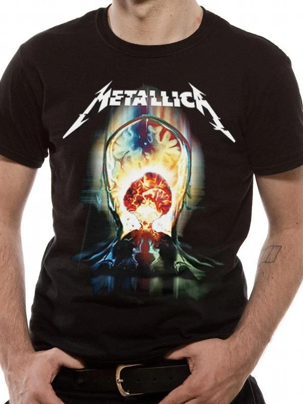 Metallica Metal Up Your Ass Band T-Shirt, 100 % Baumwolle, Grafik-T-Shirt für Herren und Damen, Sommer-Streetwear-Top – Detail 3