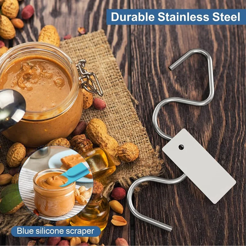 Peanut Butter Stirrer, Stainless Steel Peanut Butter Mixer Tool, Belongs To Professional Peanut Butter Stirrer Tool