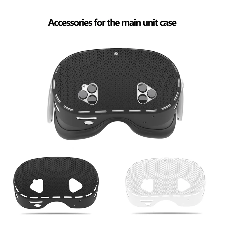 A47Z Silicone Protective Case For Meta Quest 3S Anti-Collision Host Protective Cover VR Accessories B