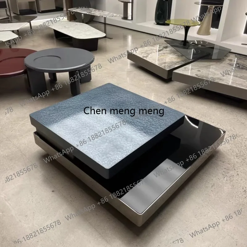 

Creativity High End Coffee Table Designer Quality Mechanism Organizer Coffee Table Adjustable Unique Mesas Bajas Salon Furniture