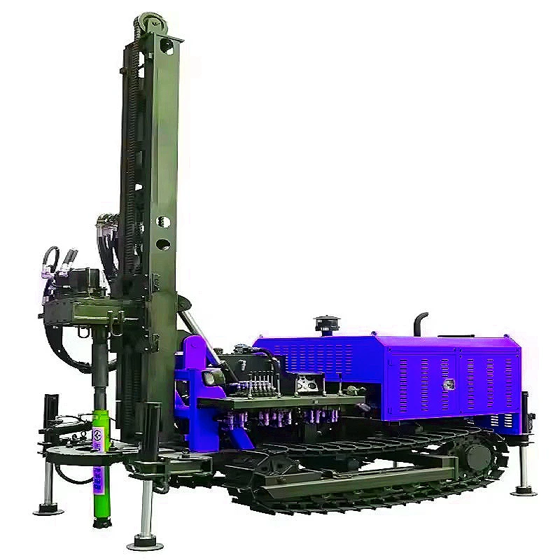 High Efficiency Drilling Rig Machine Fully Hydraulic Core Drilling Rig Mud Pump Core Diamond Drilling Rig Machine for Mexico
