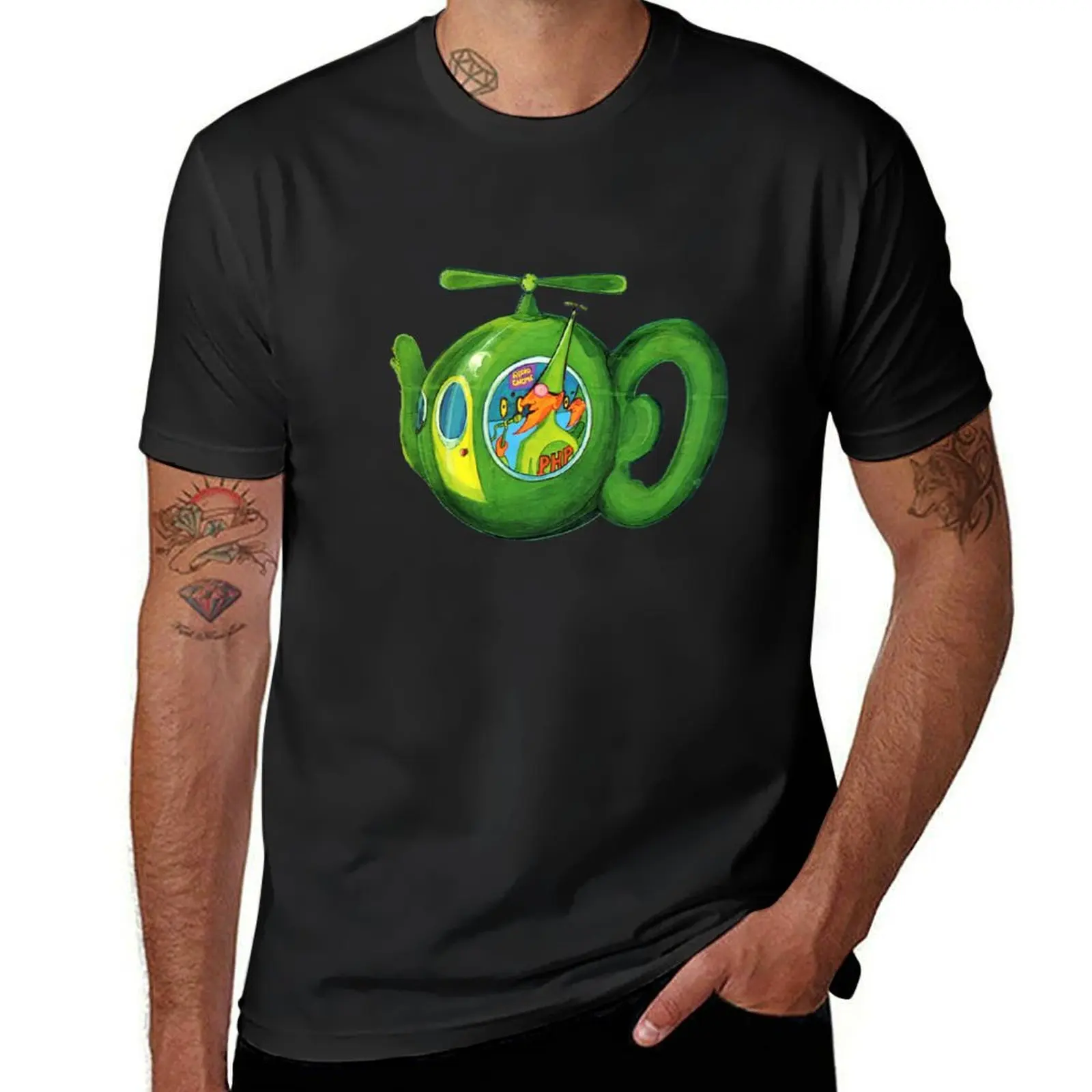 Flying Teapot T-Shirt plus sizes shirts graphic tees customs t shirts for men graphic