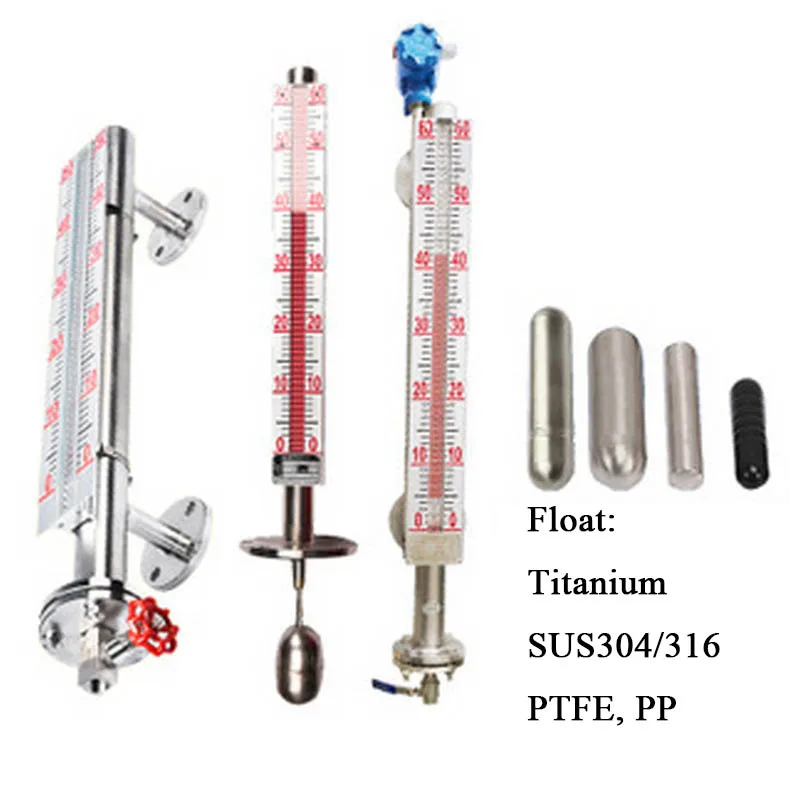 High Quality Liquid Level Gauge Magnetic Level Indicators Float Type Liquid Sensor Tank Water Alarm Liquid Level Sensor Switch