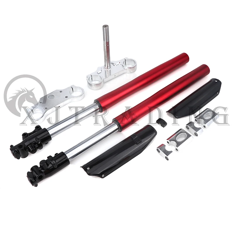 

735mm Upside Down Front Shock Absorber Fork Hydraulic Suspension assembly For Motorcycle Dirt Pit Bike Motocross Accessories