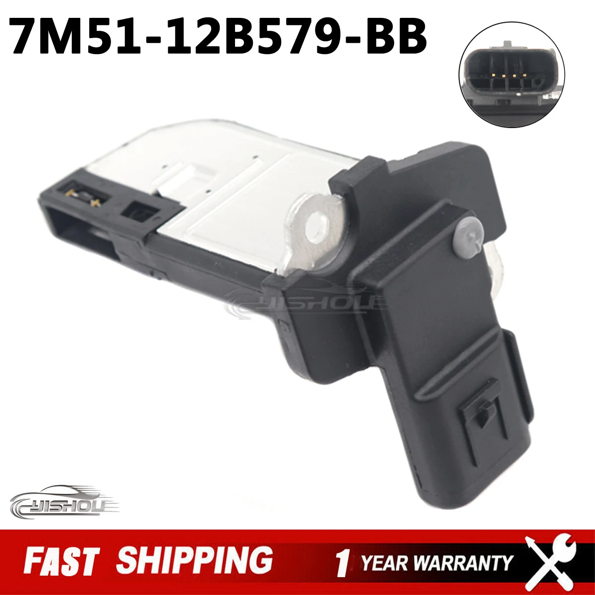 

Автомобильный датчик массового расхода воздуха MAF для FORD C-MAX ESCAPE F-650 F-750 FOCUS FUSION 7M51-12B579-BB CP9Z-12B579-B 722184250