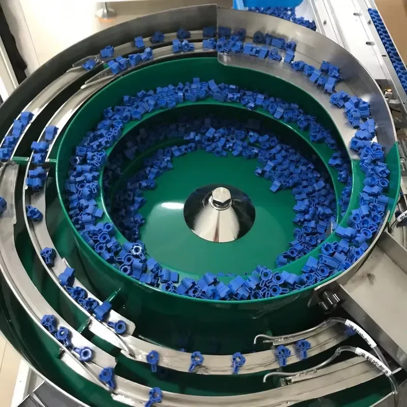 Custom Plastic Electronic Vibration Bowl Feeder System with Hopper Vibrating Feeder