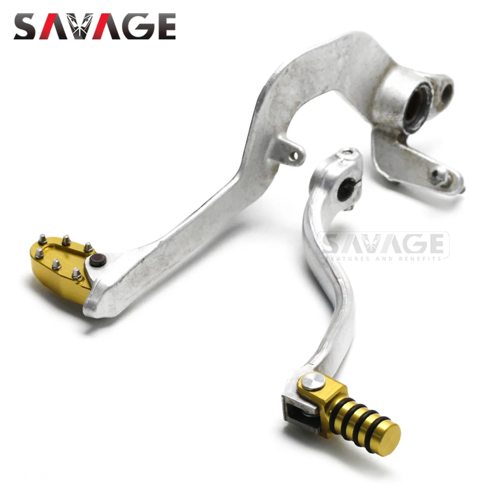 Shift Lever Tip Brake Pedal Step For SUZUKI DRZ 400 DRZ400SM DRZ400S DRZ400E 2000-2024 Motorcycle Shifter Toe Pegs Rivets Plate