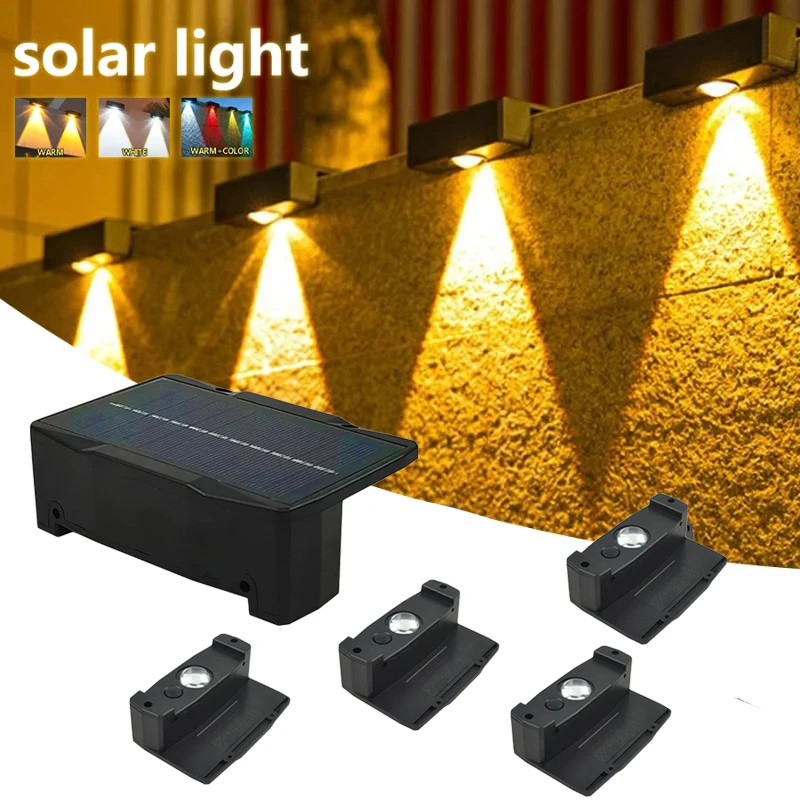 impermeavel led solar wall light lampada de jardim ao ar livre impermeavel sensor automatico cerca patio rua decoracao paisagem varanda 01