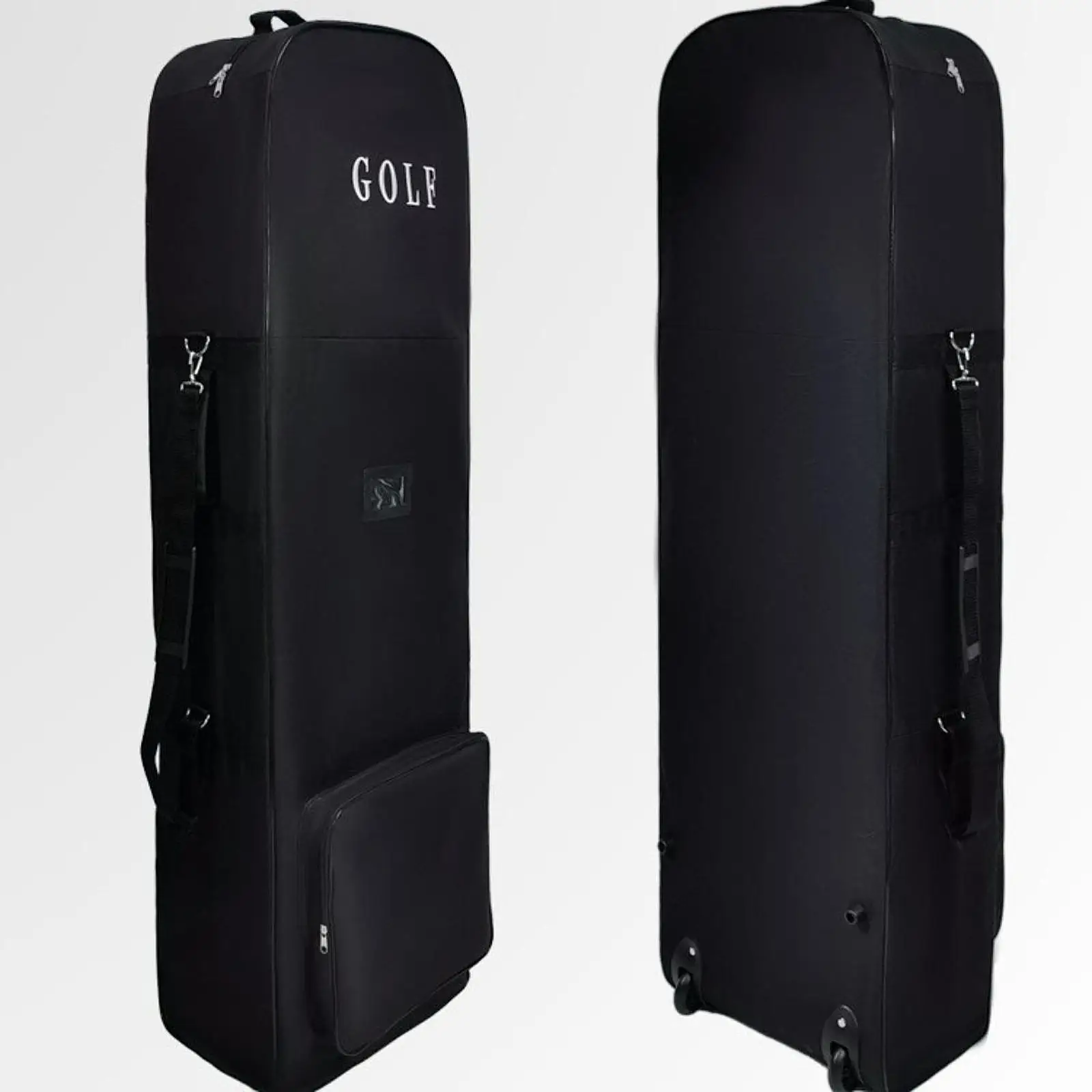 

Чехол для гольф-клюшек на колесиках с мягкой защитной подкладкой, складная сумка для гольфистов, для авиаперелетов и использования на открытом воздухе