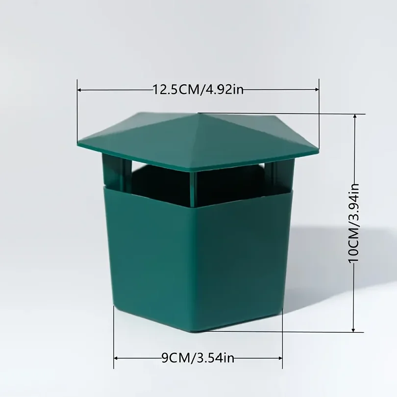 Durable Snail Slug Catcher Box Thickened Anti-Corrosion Plastic Trap No Electricity for Garden Vegetables Flowers