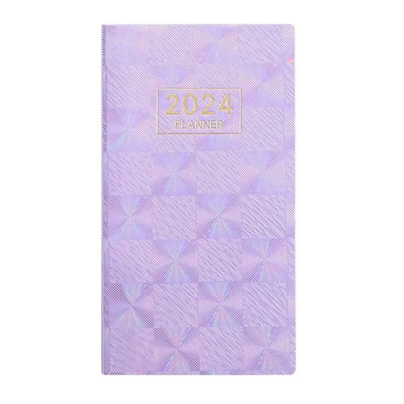

2024 Appointment Book & Planner - Jan. 2024 - Dec. 2024, Daily Hourly Planner 2024,Premium Paper(Purple)