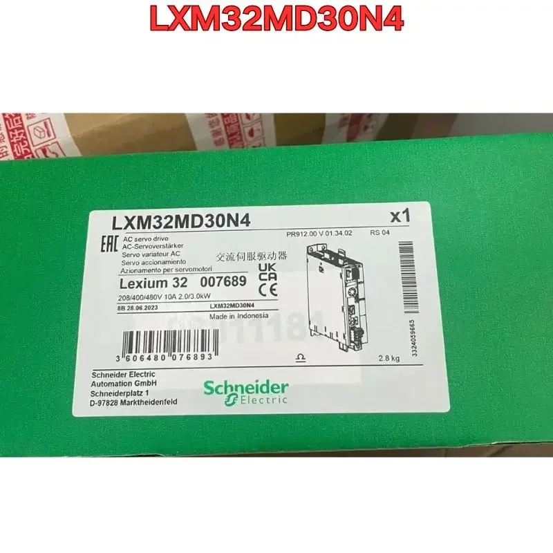 New Schneider Servo Drive LXM32MD30N4
