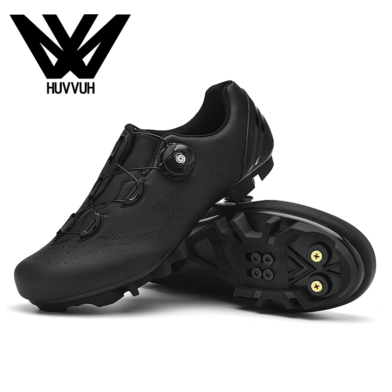 

MTB-2412 XC/Trail/MTB Cycling Shoes Black Tênis Masculino Suede Men's Gravel Road Bicycle Sneakers SPD Cleats System MTB Shoes