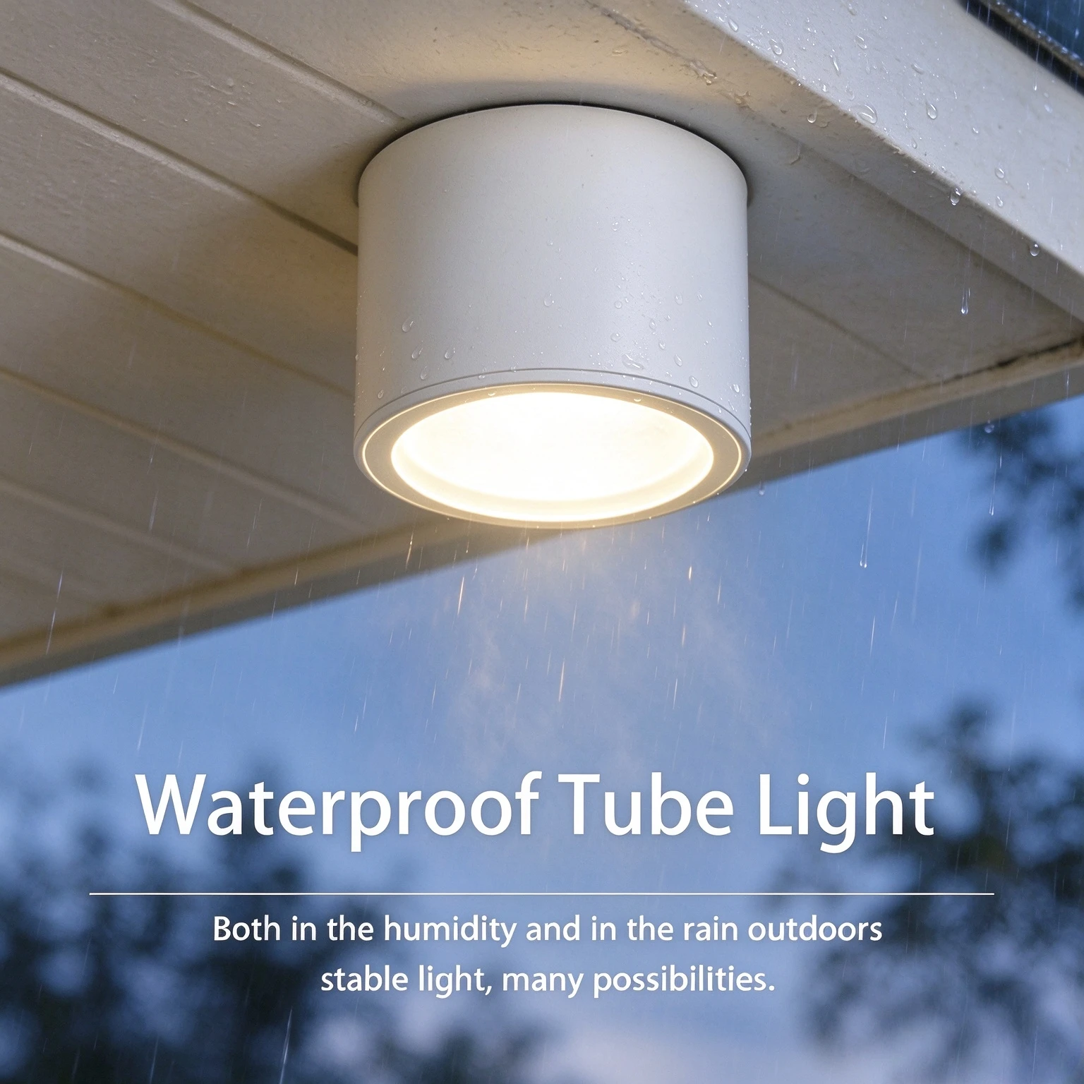 LED Wasserdichte Downlights GX53 Deckenstrahler LED-Deckenleuchte 85-265V Spotlampen für Wohnzimmer Badezimmer Schlafzimmer Dekoration