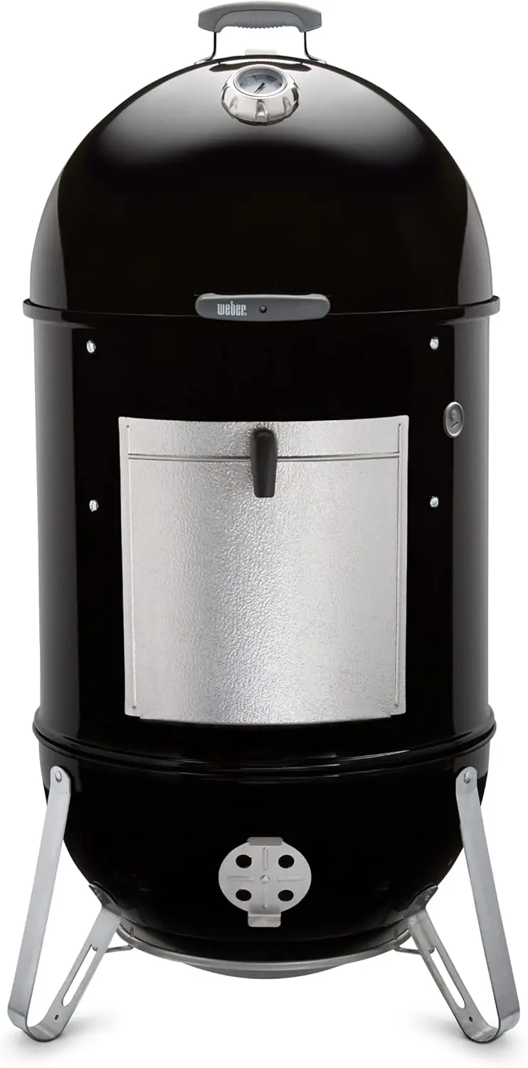 22-inch Smokey Mountain Cooker, Charcoal Smoker,Black