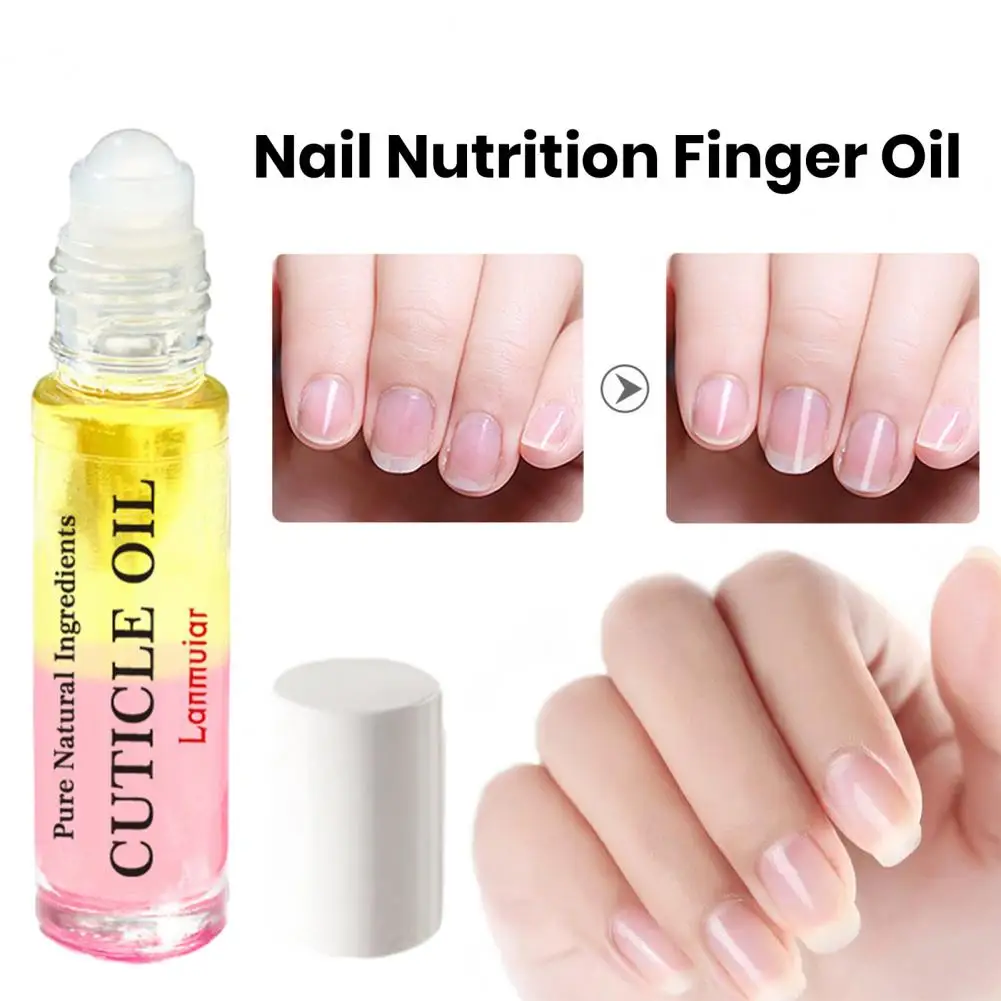 Healthy Nails on Go Nail Nourishing Oil Revitalize Nourish All-natural Dual-color Nail Nutrition Oil for Healthy Moisturized