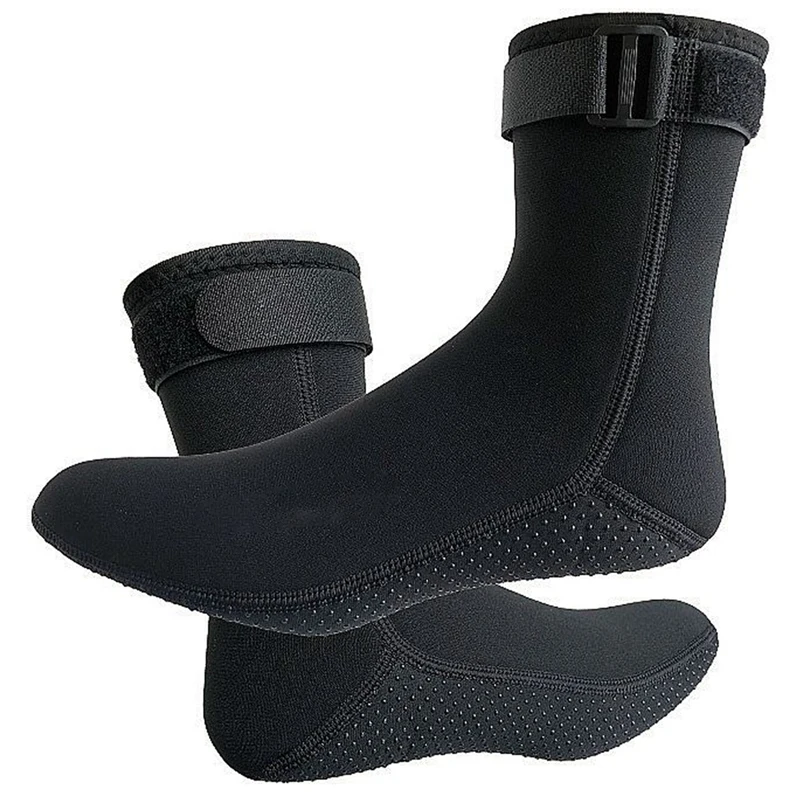 Calcetines de buceo de 3mm, medias térmicas de neopreno para agua y playa, botas antideslizantes para Rafting, esnórquel, navegación y natación