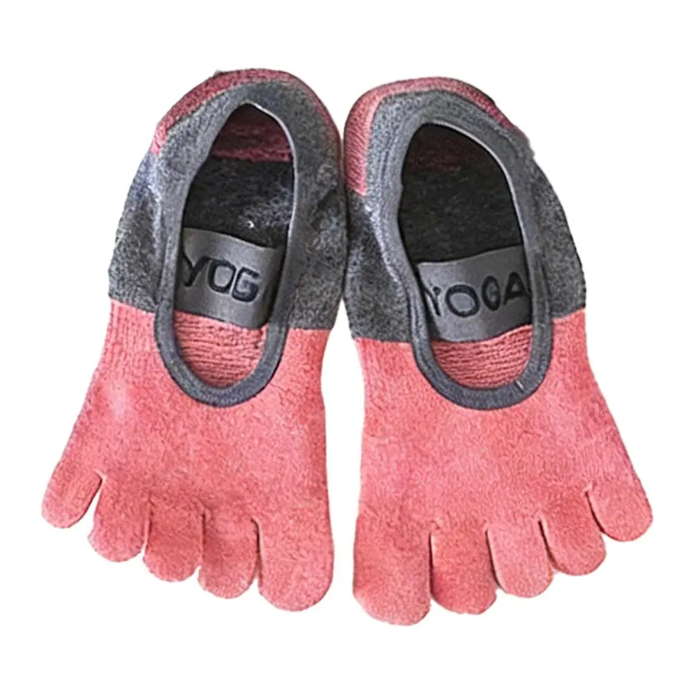 

Женские нескользящие носки для йоги с эластичными ремешками и захватами для пальцев, в балетном стиле, для занятий в студии, из премиального чесаного хлопка